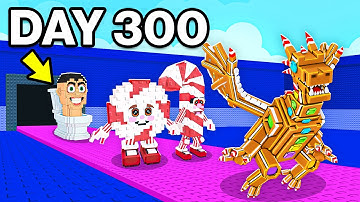 I Spent 300 Days In Steal a Brainrot!