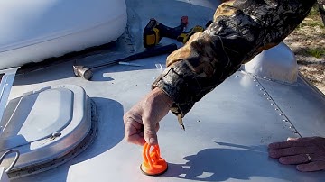 Replacing Exterior Rivets on an Airstream