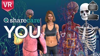 YOU by Sharecare | a real-time simulation of the human body in stunning VR 3D like never before