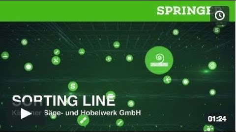 SORTING LINE | KIRCHNER Säge- und Hobelwerk GmbH