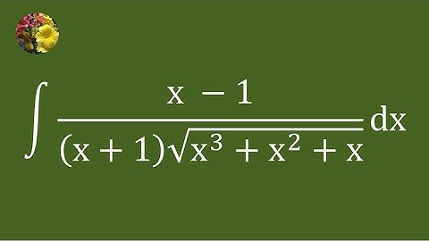 2012 MIT Integration Bee, qualifying test problem # 10 (2nd method)(Mis-1177A)