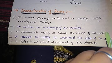 Teaching of prose ( B.Ed)