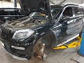 Ремонт Мерседес ML, GL, GLE - W164.W166.Repair of Mercedes ML, GL, GLE, replacement of anther.