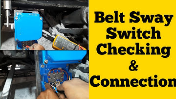Belt Sway Switch Checking & Connection | BSS Wiring | Conveyor Belt Sway Switch | Electrical |