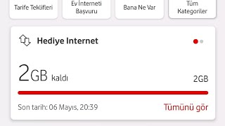 Vodafone Bedava İnternet Veren Linkler Mesajlar Hepsi Bir arada Resimi