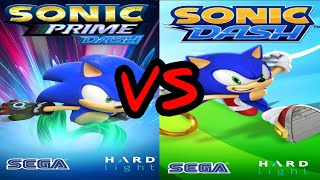 Sonic Prime Dash 🆚 Sonic Dash - Charmy 🆚 Super Sonic
