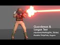 Guardsman and lasgun test warhammer 40k animation