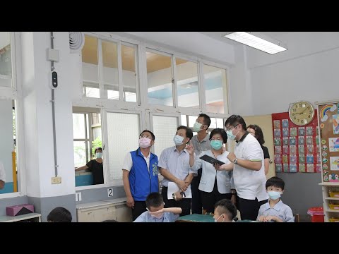 彰化縣學校裝置新風換氣系統 改善空氣品質