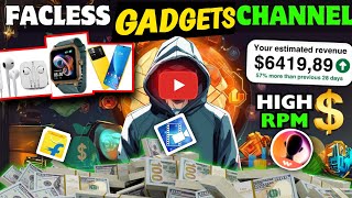 Create A Faceless Gadgets Review Channel  Make $1000 from Affiliate Marketing and Youtube