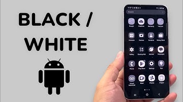 How To Turn Android Phone Display Black And White