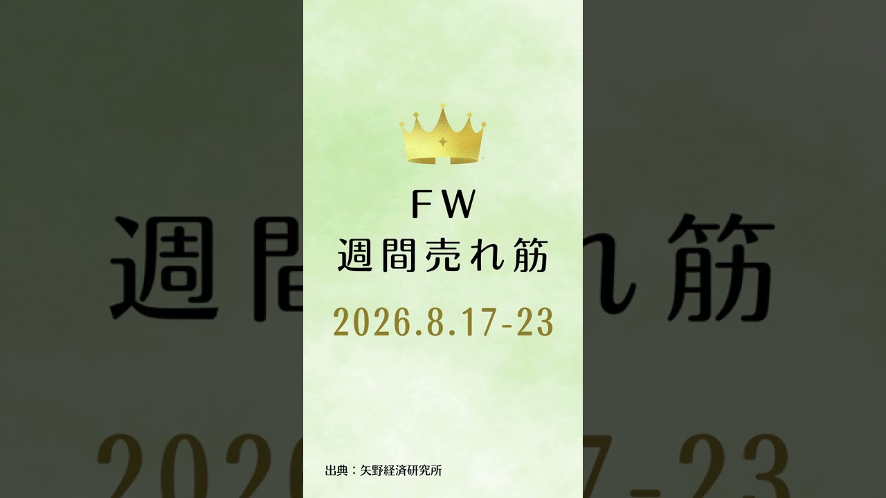 フェアウェイウッドの週間売れ筋ランキング【2026年8月17日〜23日】