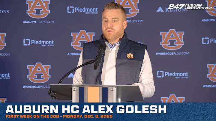 Auburn HC Alex Golesh - Signing Day, Transfer Portal, Staff Moves