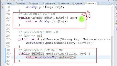 Webjjang JSP MVC Project 01-04 객체를생성해서Beans에넣는init작성(웹짱과 함께하는 JSP MVC Project)
