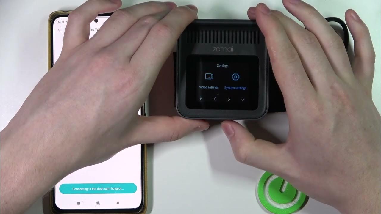 70Mai Dash Cam A400 How To Connect With App YouTube