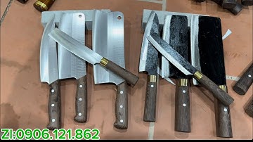 🥰🥰BỘ DAO BẾP CHƯANR THÉP NHÍP SIÊU XỊN SÒ ĐÂY Ạ