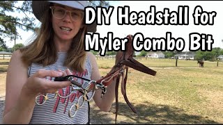 DIY Bridle / Headstall for Myler Combination Bit