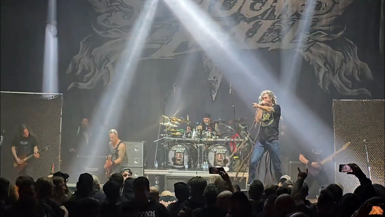 Shadows Fall live - In The Grey [New Song - 1st live performance ever ...