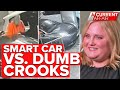 Tesla car too smart for dopey crooks | A Current Affair