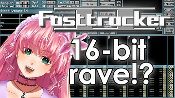 【FastTracker II】 VTuber making music, RETRO GAME STYLE!