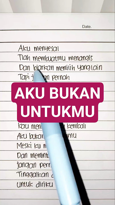 AKU BUKAN UNTUKMU - Rossa Cover (Lyrics) ||