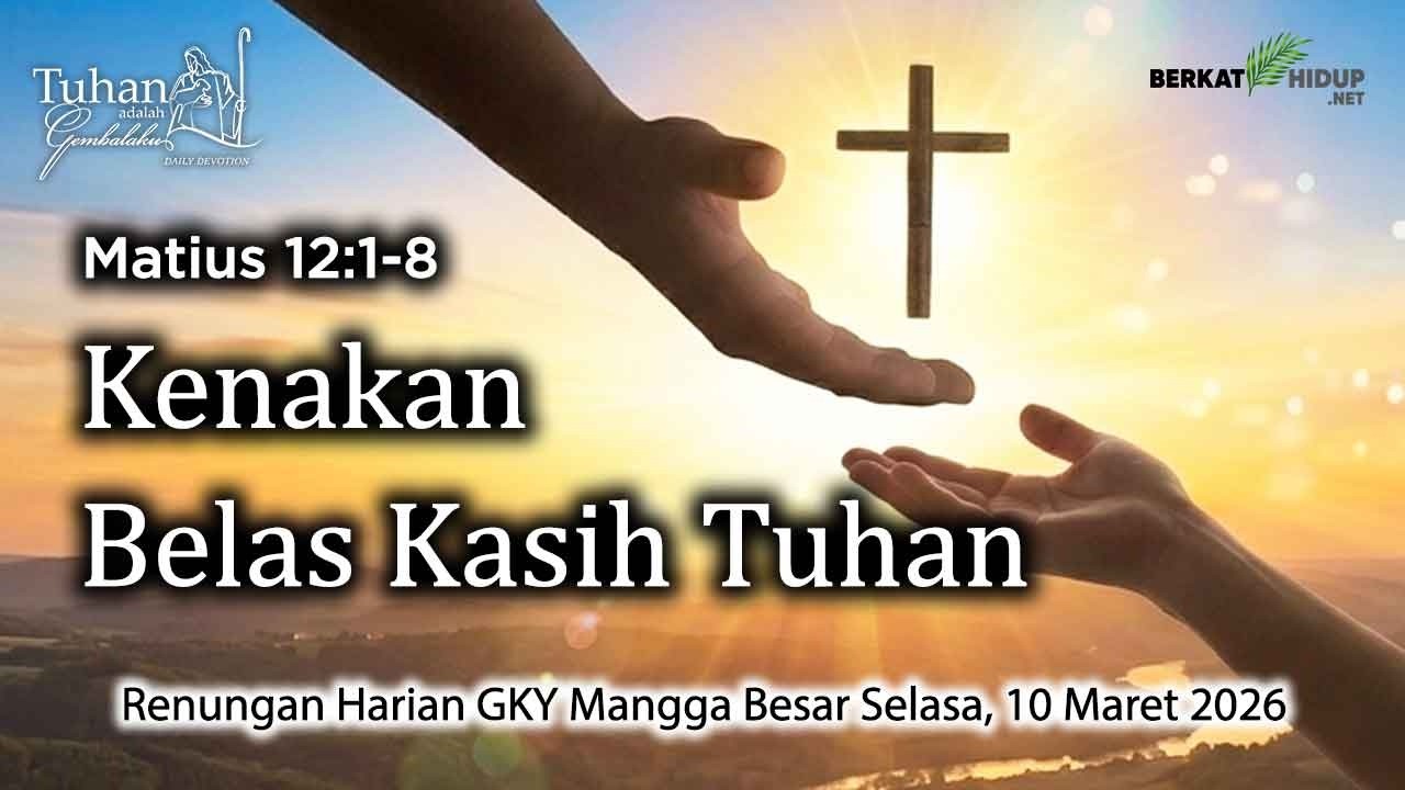 Tuhan Adalah Gembalaku #1946 - Murid-murid memetik gandum pada hari Sabat