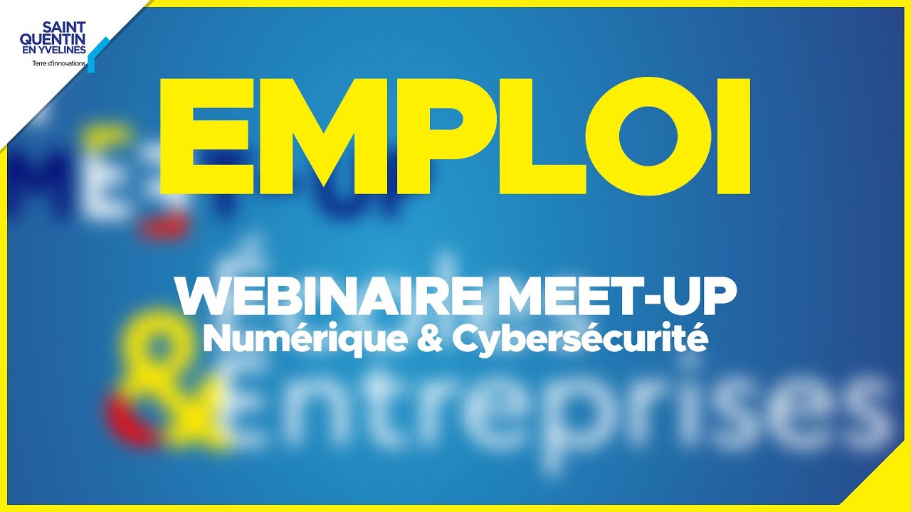 [ Webinaire ] Meet up : Numérique & Cybersécurité, un large panel de ...