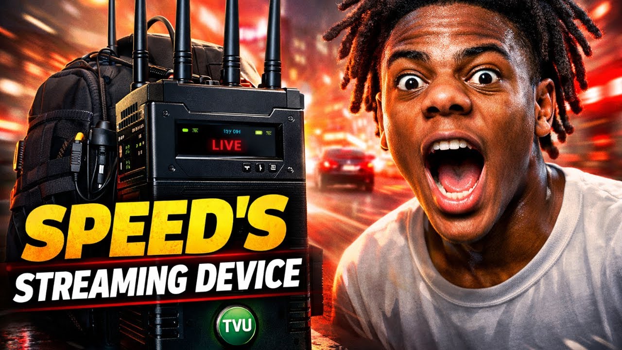 Ishowspeed Using Computer The Streaming Device IShowSpeed Uses (TVU Explained) #ishowspeed # ...