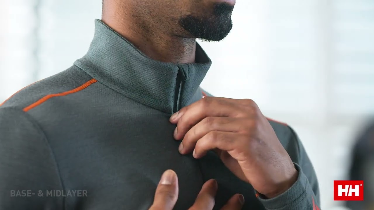 Helly Hansen Lifa Merino Midweight 1/2 Zip Top - Men's - Men