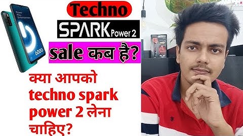 Techno spark power 2 next sale Date on flipkart|Why not buy a techno spark power 2 phone?|techno