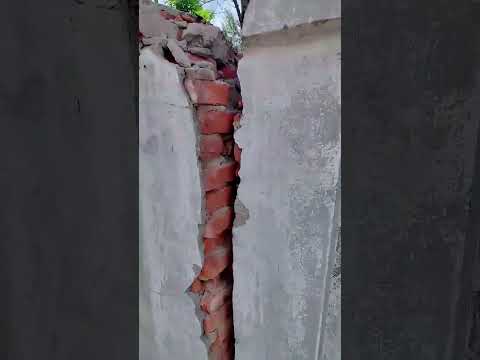 Wall cracking correction