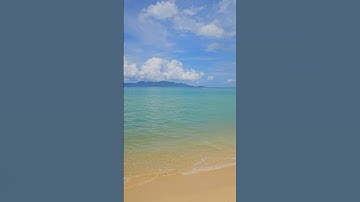 Thailand weather report Oct.7. Mae Nam Beach, Koh Samui #kohsamui #chawengbeach #kohsamuithailand