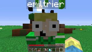 Da Emil Og Jeg Blev FØDT i Minecraft!!