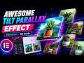 Create Stunning 3D Hover Cards in Elementor (Tilt Effect) – No Coding Required