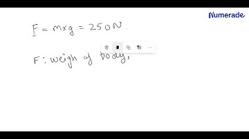 A body weighing 250 N slides down to the ground from the top of a slide. The friction offered by th…