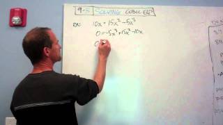 Solving Simple Cubic Equations
