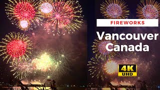 Fireworks - 2024 | Vancouver | Canada | 4K