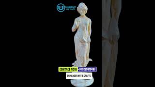 Bring Timeless Elegance to Your Space with Premium Marble Statues 🏛️✨#SamadderArts #MarbleStatue