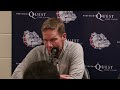 Gonzaga-Santa Clara Post Game Interviews