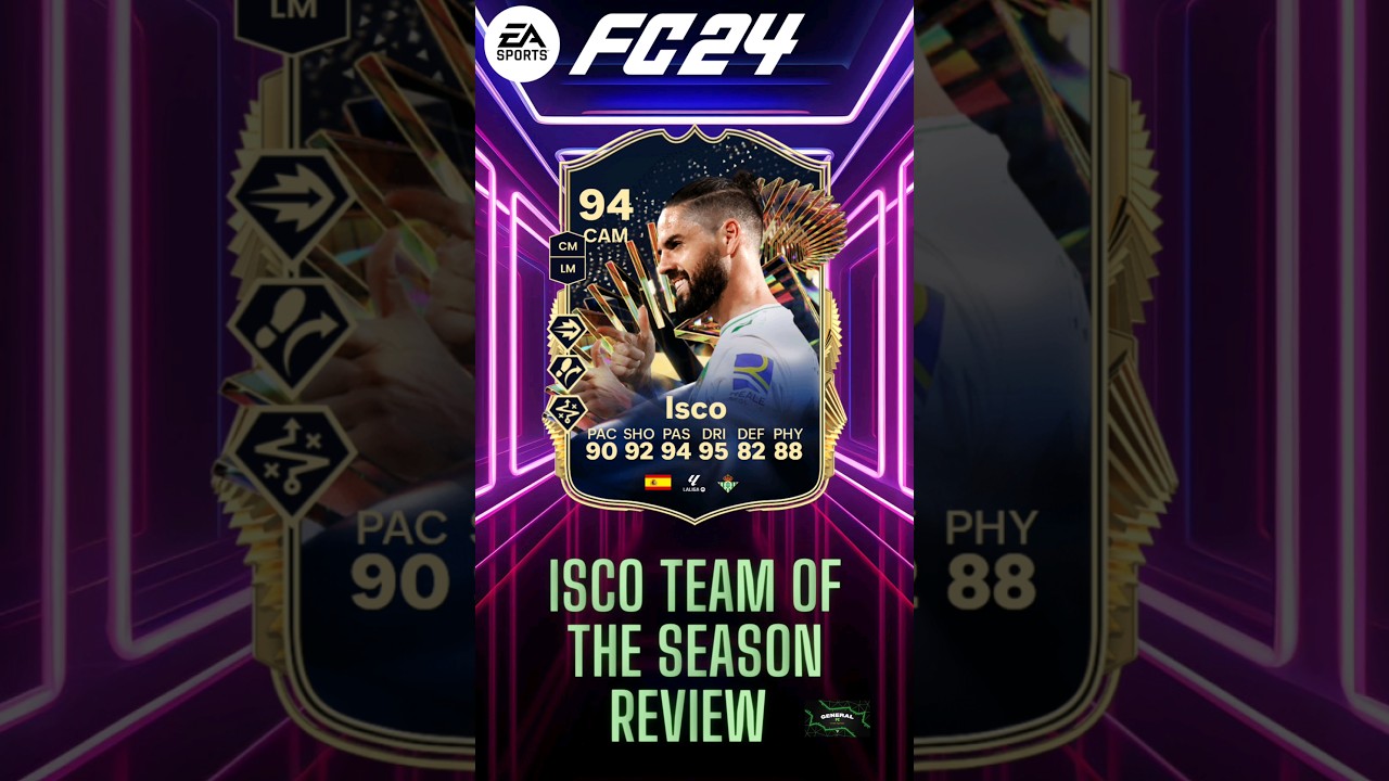 Isco Team Of The Season Review.
