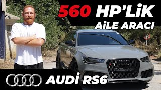 Yeni Audi RS6 İnceleme | 560 Beygirlik Aile Arabası | Audi 0100 Hız Testi RS6 Sürüş İzlenimi
