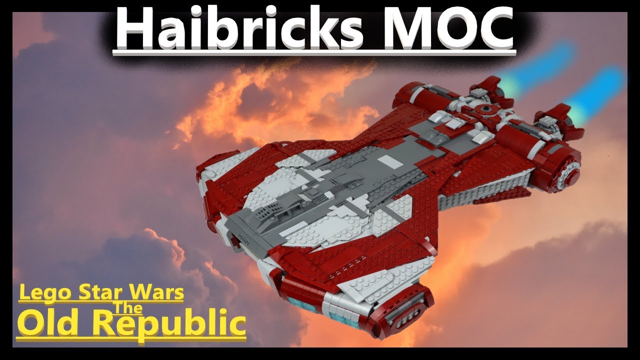 Lego Star Wars Republic Jedi Defender-Class Corvette | Haibricks Moc's #6 - YouTube