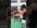 【自重vsウェイト】トレーニー同士がぶつかり合う瞬間。#shorts