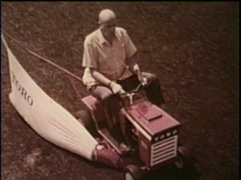 1969 Toro Riding mower commercial ~ Fred Clark
