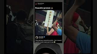 Peaceful protest