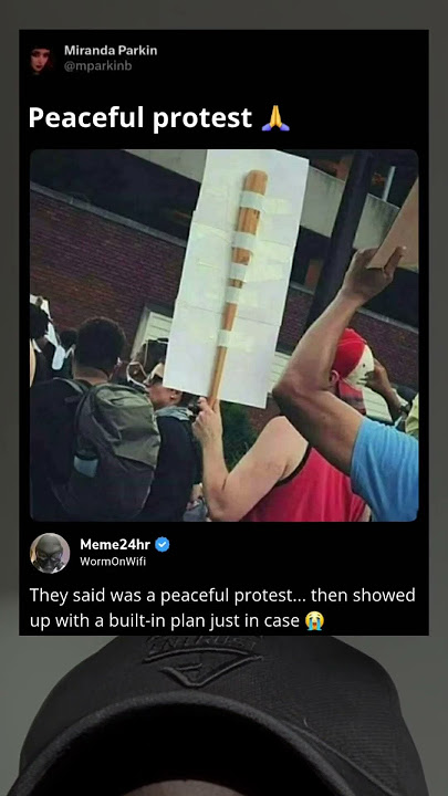 Peaceful protest