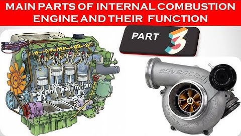 INTERNAL COMBUSTION ENGINE || MAIN PARTS OF IC ENGINE PART 3