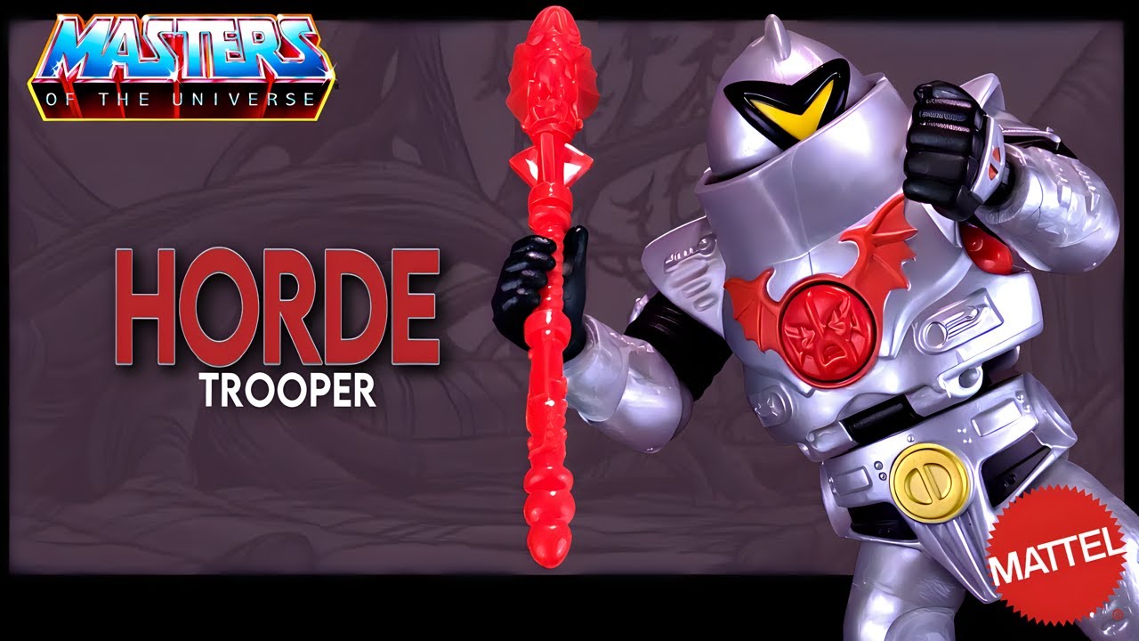 Figurine Les Maîtres De L'Univers Origins - Horde Trooper / Guerrier - Mattel - Version USA