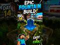 🔥 Easy Fountain Build in Minecraft! 💧 #Shorts #minecraft #gaming #ytshorts #mcpe #1000subscriber