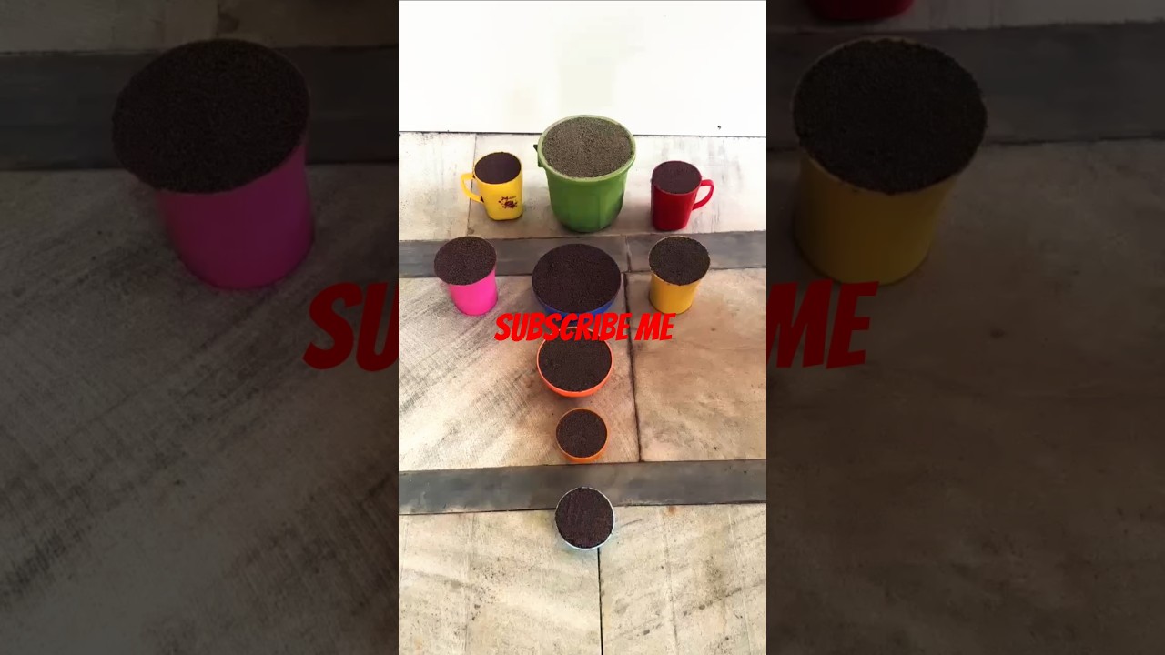 Big Mug Relaxing sand cake making 😎😎😎