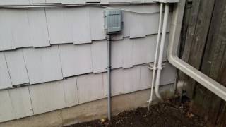 Google Fiber repair of broken line to house